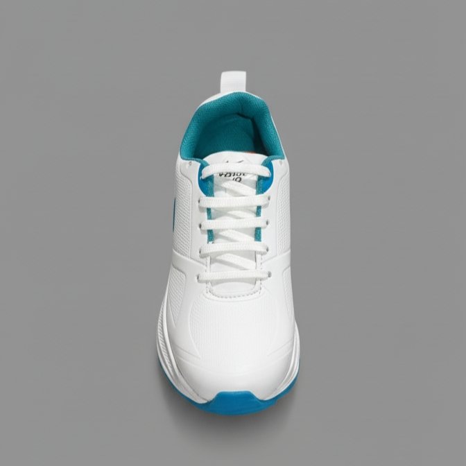 Suideip™ White & Blue Lightweight Running Shoes for Me - Image 4