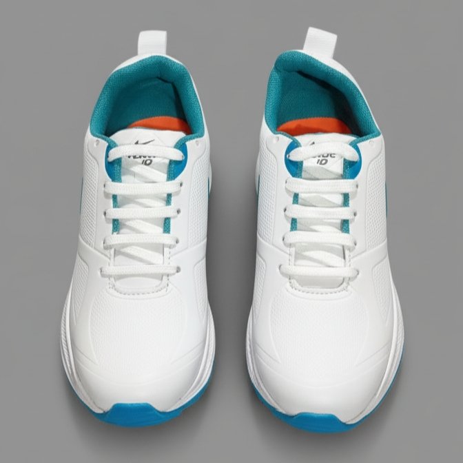 Suideip™ White & Blue Lightweight Running Shoes for Me - Image 5